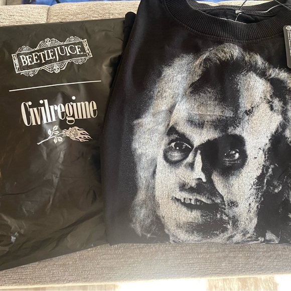 Civil Regime Beetlejuice Forever Collaboration Graphic Tee - Picture 3 of 3